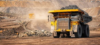 Big Yellow Mining Truck