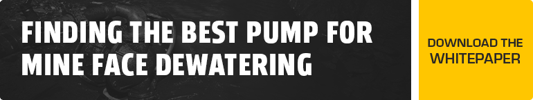 Finding The Best Pump For Mine Face Dewatering
