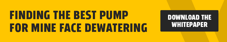 Finding The Best Pump For Mine Face Dewatering