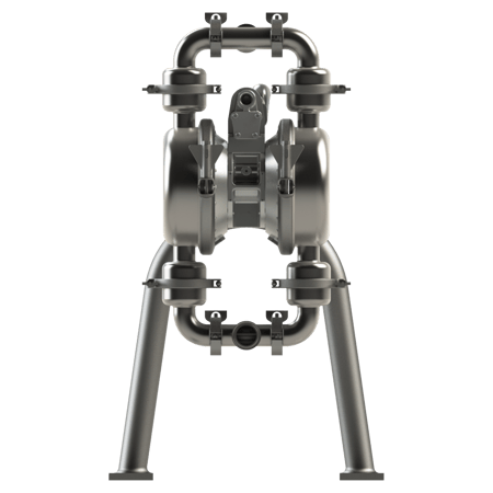 1 1/2 inch clamped metal hygienic pump