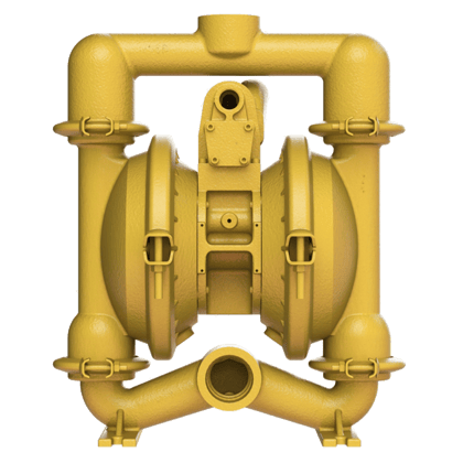 1 1/2 inch clamped metal pump