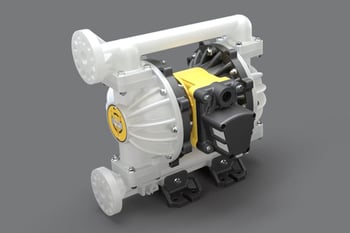 Versamatic Valor Series one-inch air-operated double-diaphragm pump