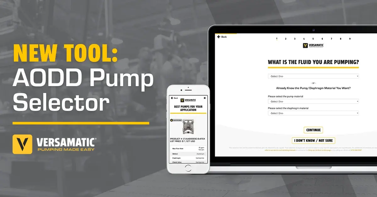 Introducing the Pump Selector Tool