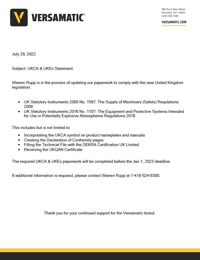 UKCA UKEx Statement